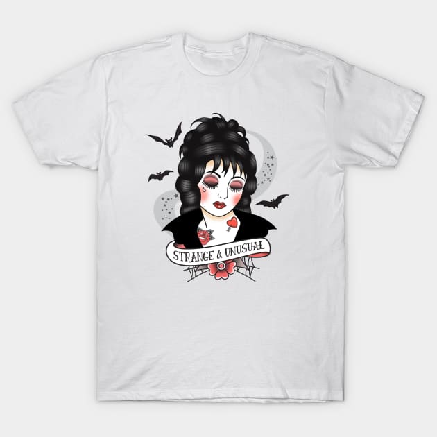 Strange and Unusual T-Shirt by Gothic Rose